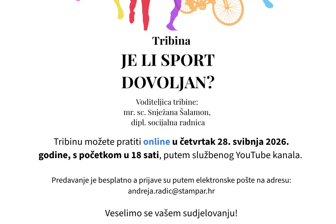 VIZUAL Tribina Sport i droga